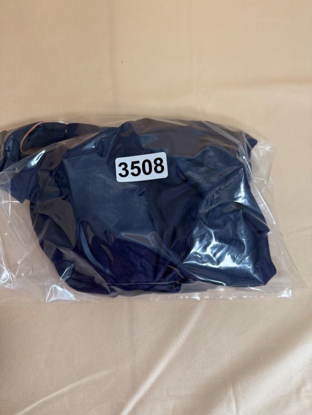 NWT QUINCE Italian Maternity One-Piece Ruffle Wrap Swimsuit Deep Navy Small - Picture 11 of 11